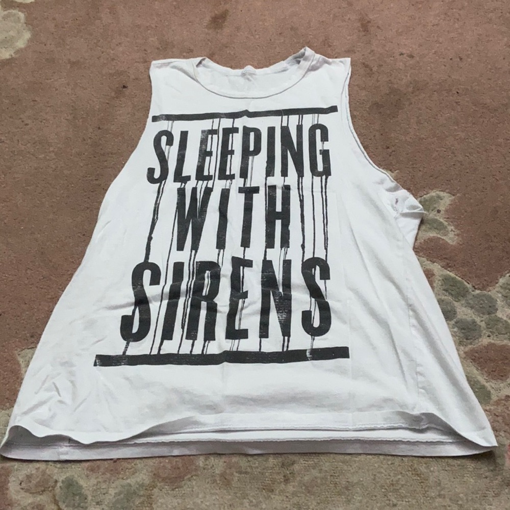 Sleeping with sirens tank top